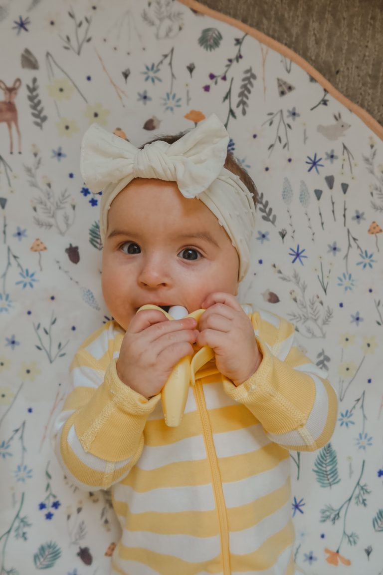 Tips and Tricks For Teething Babies + Favorite Teethers Kelsey Bang