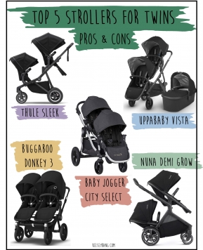 Top 5 Strollers for Twins- Pros & Cons