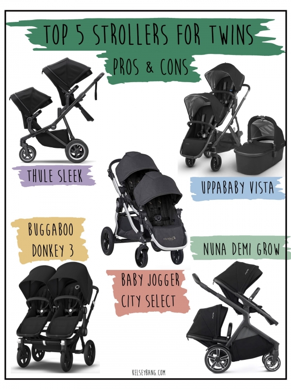 Top 5 Strollers for Twins- Pros & Cons