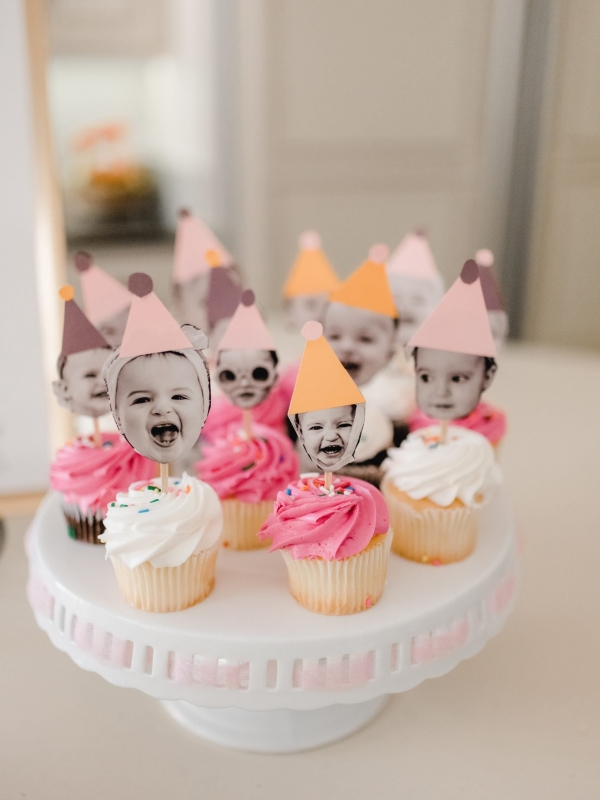 How To Make Personalized Birthday Party Cupcake Toppers- DIY