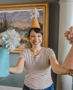How To Make Epic Pom Pom Party Hats- DIY