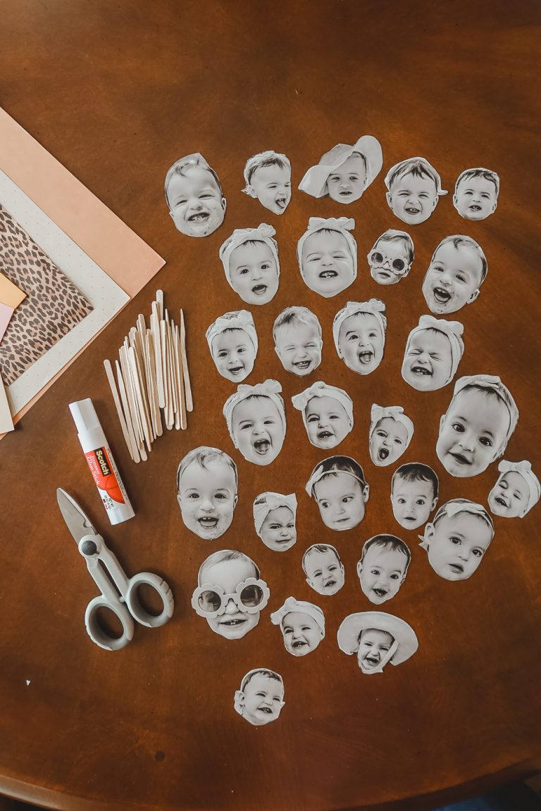 How To Make Personalized Birthday Party Cupcake Toppers- DIY - Kelsey Bang