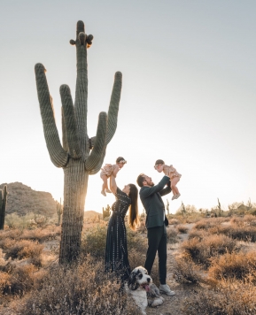 Tips & Tricks For Taking Family Photos With A Toddler