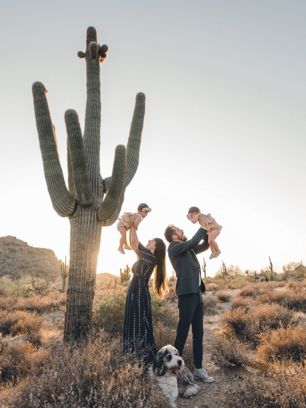 Tips & Tricks For Taking Family Photos With A Toddler