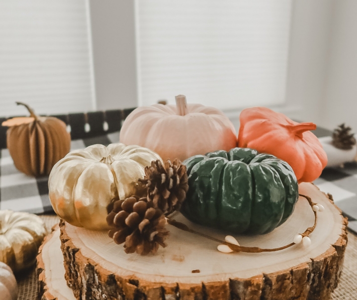How To Spray Paint Pumpkins – Easy Thanksgiving Decor DIY