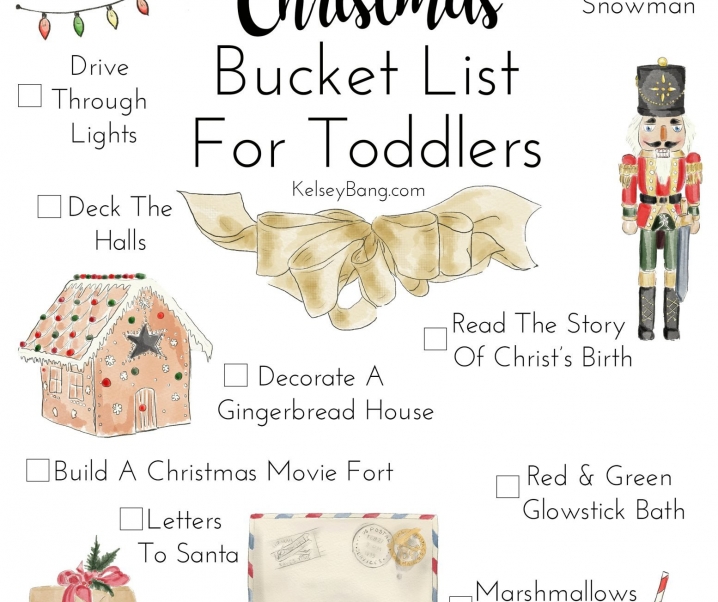 Christmas Bucket List For Toddlers