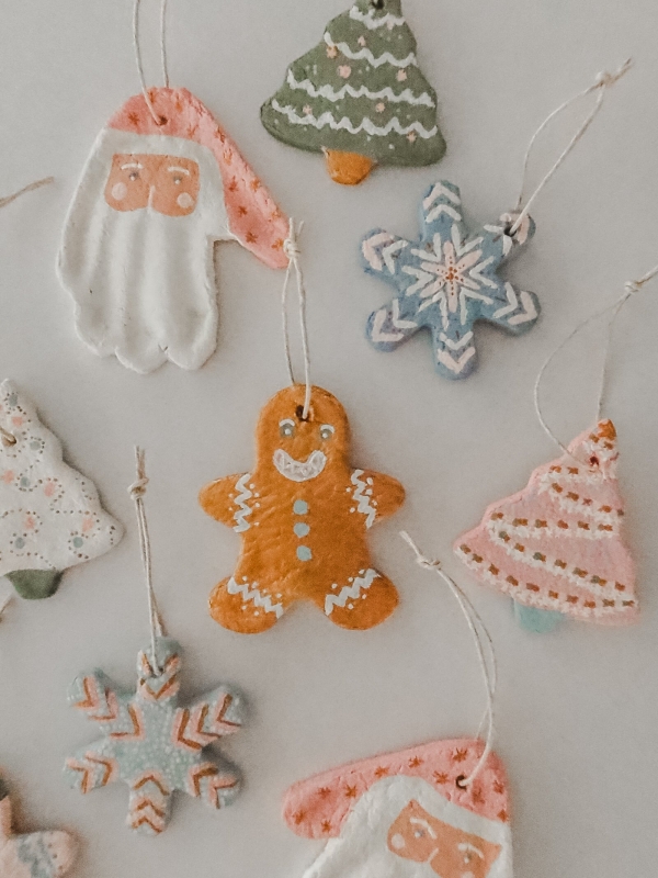 Easy Salt Dough Ornament Recipe- Perfect For Handprints!