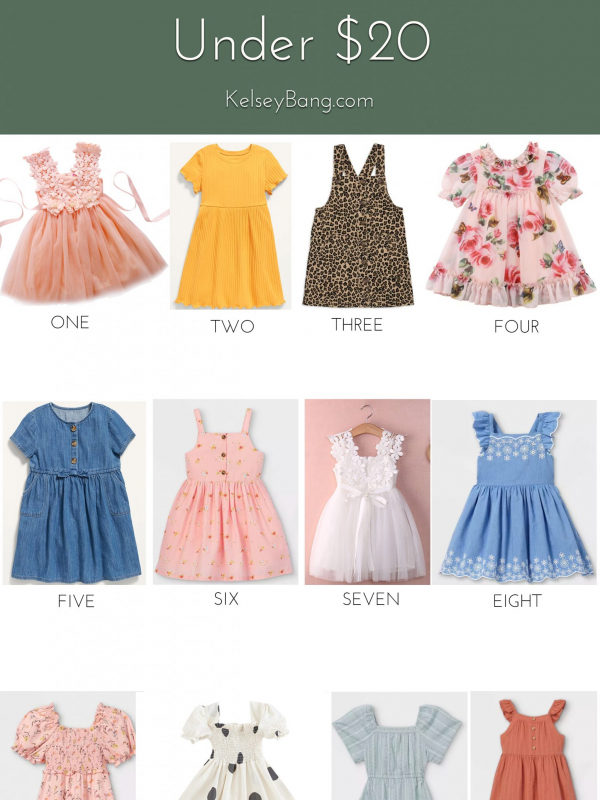 Cute Easter Dresses For Kids Under $20