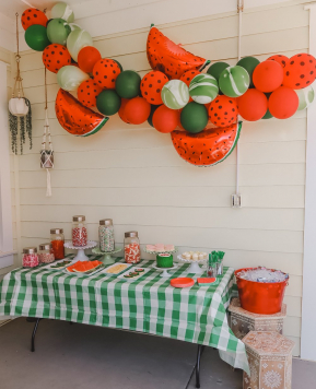 Watermelon Themed Summer Splash Party