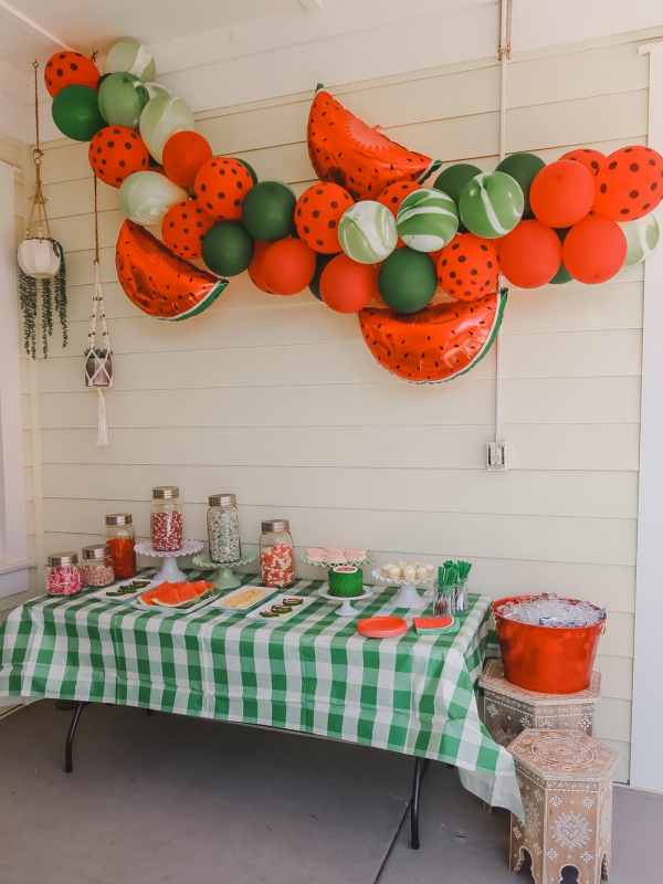 Watermelon Themed Summer Splash Party
