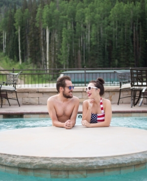 Montage Deer Valley Alpine Pool