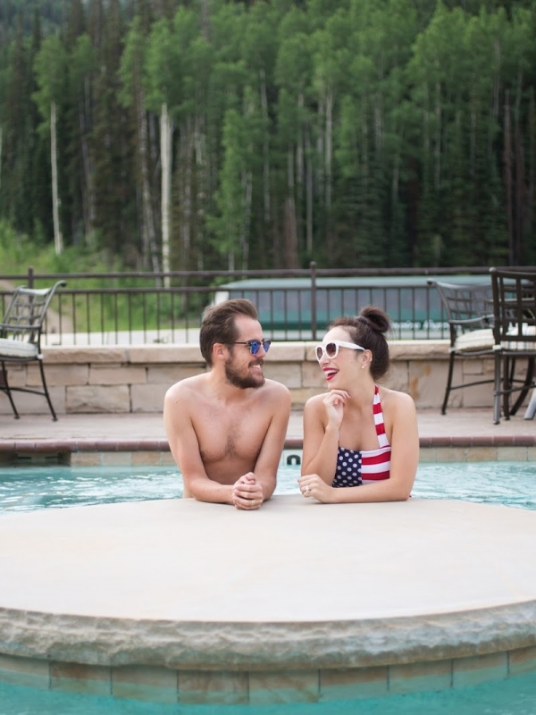 Montage Deer Valley Alpine Pool