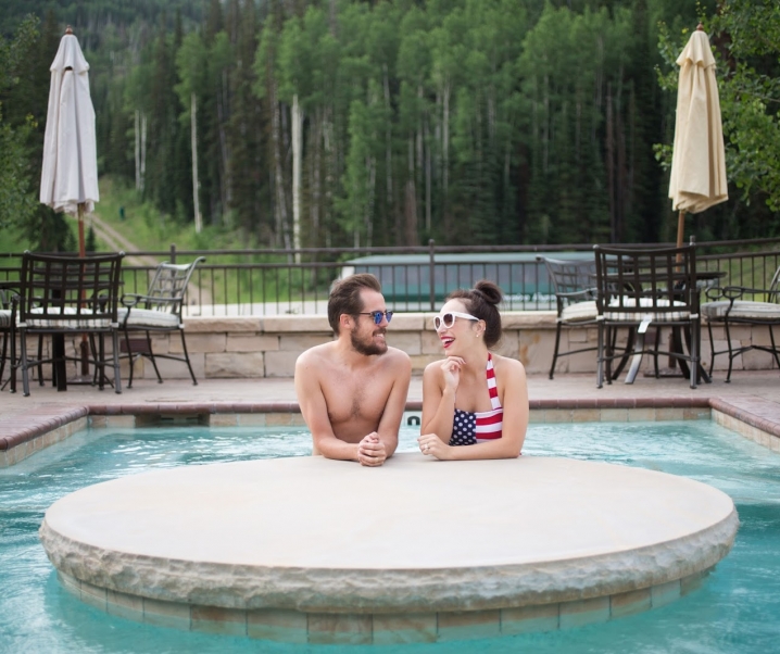 Montage Deer Valley Alpine Pool