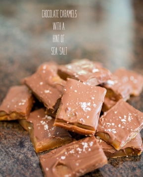 Chocolate Caramels with a Hint of Sea Salt
