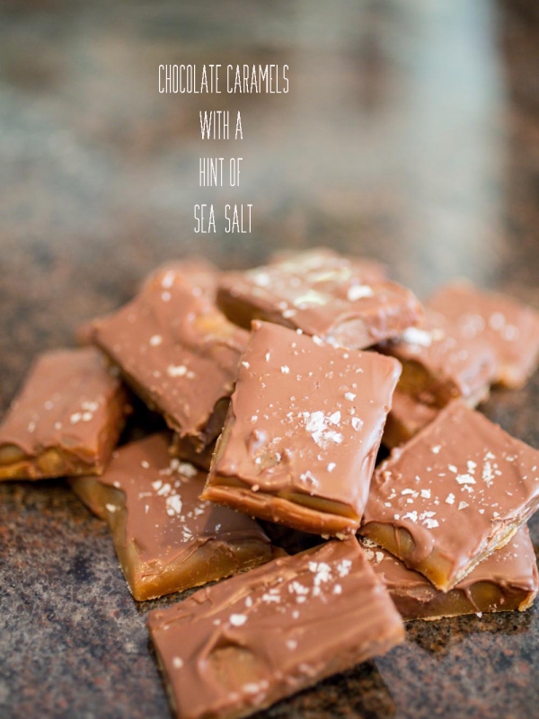 Chocolate Caramels with a Hint of Sea Salt