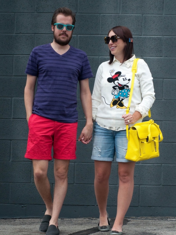 Summer Sweater and Slip on Shoes