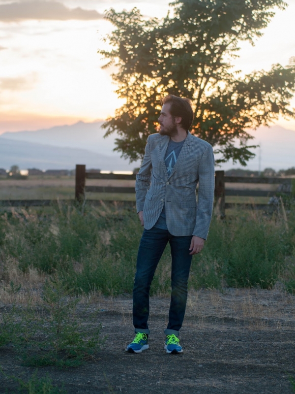 Jeans and Tennis Shoes