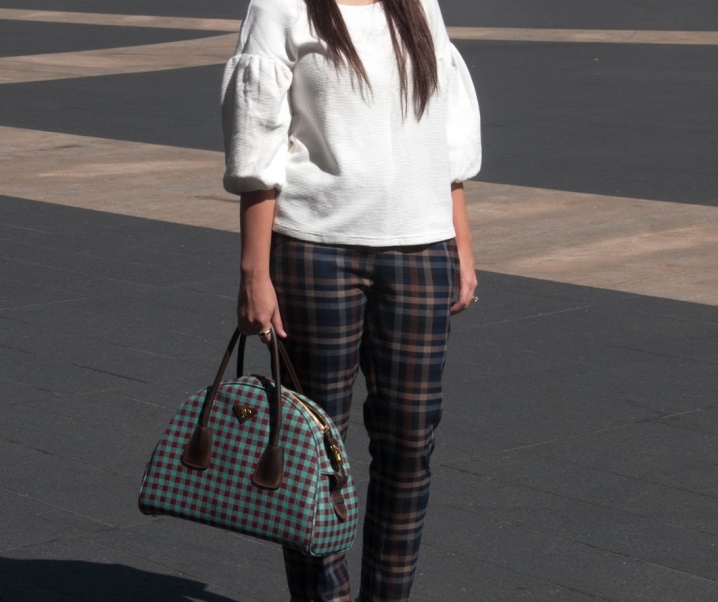 NYFW: Plaid Pants and Pirate Sleeves