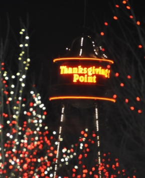 Thanksgiving Point Reindeer and Lights