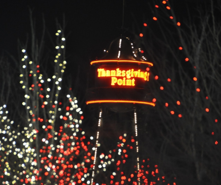 Thanksgiving Point Reindeer and Lights