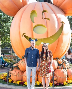 Oh Hey Mickey Pumpkin!