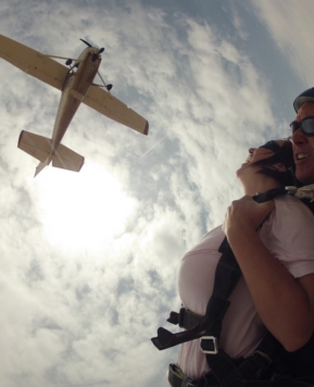 Sky Diving in Moab :)
