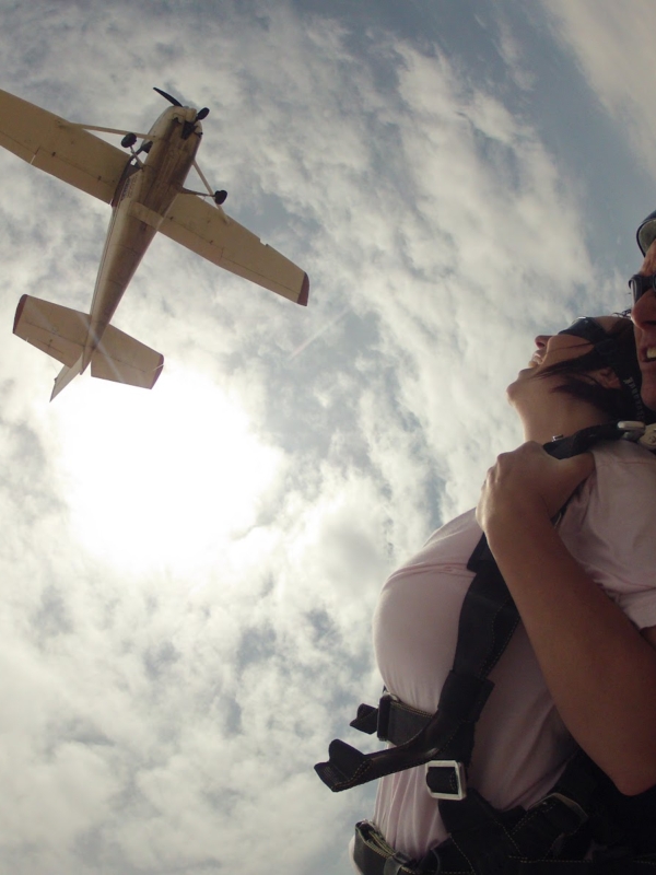 Sky Diving in Moab :)