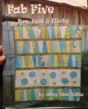 “Pretty Poises”- a stack and whack quilt