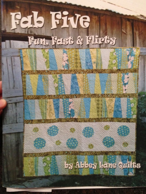 “Pretty Poises”- a stack and whack quilt