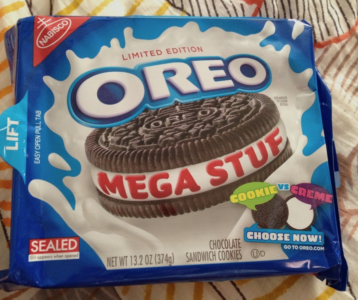 MEGA stuffed Oreos