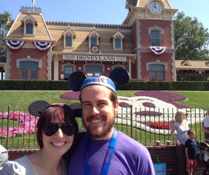 disneyland with the fam :)