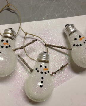 Snowman Ornament Tutorial