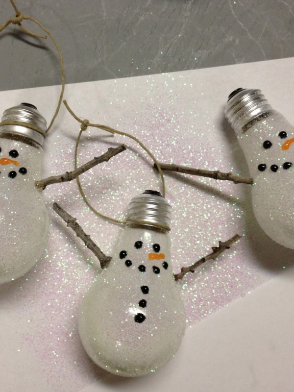 Snowman Ornament Tutorial
