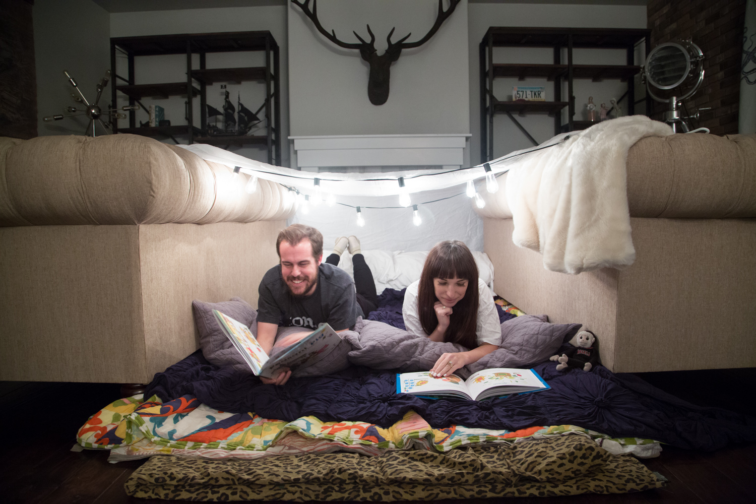 How to Build an awesome couch fort