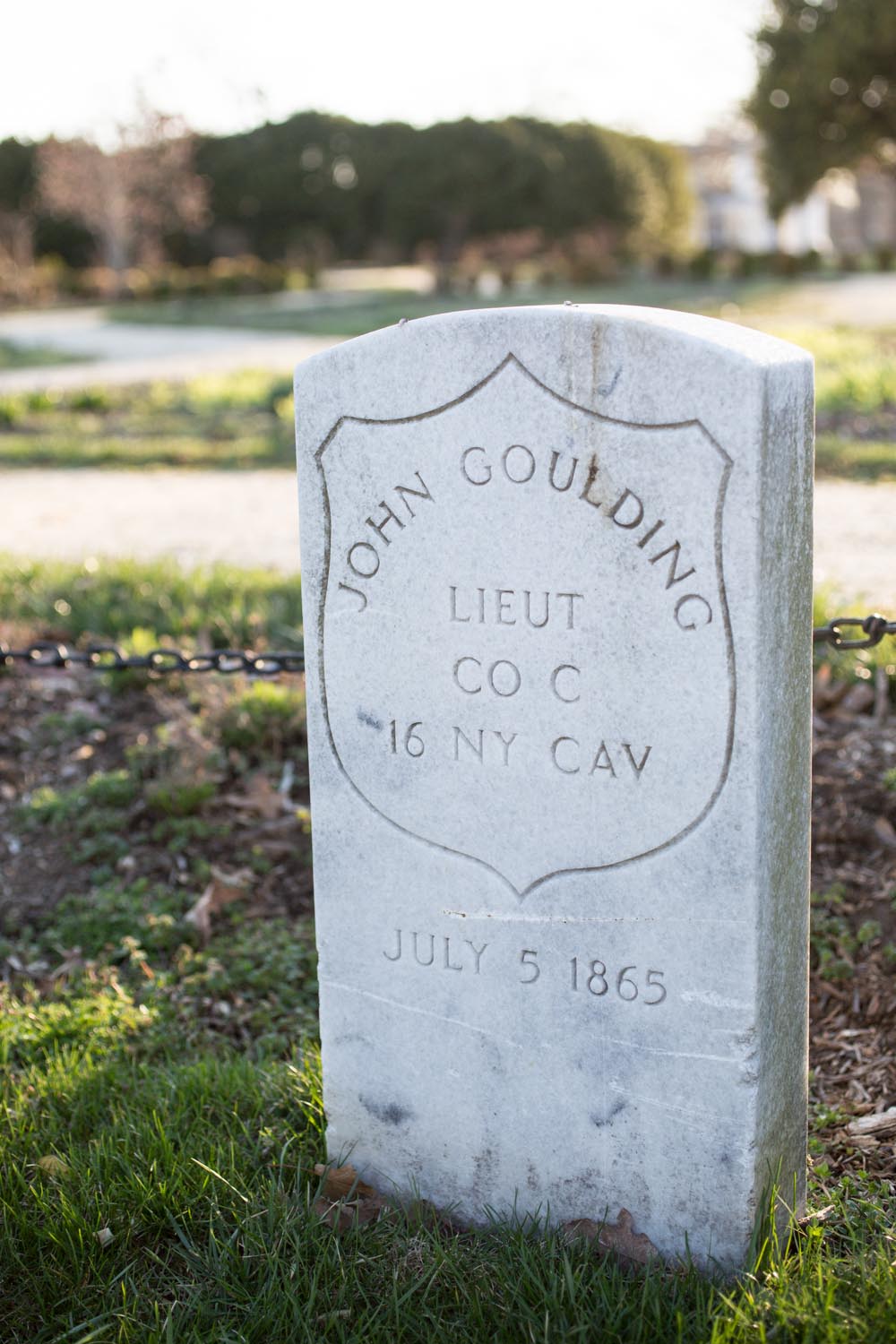 Arlington National Cemetery John Goulding Headstone