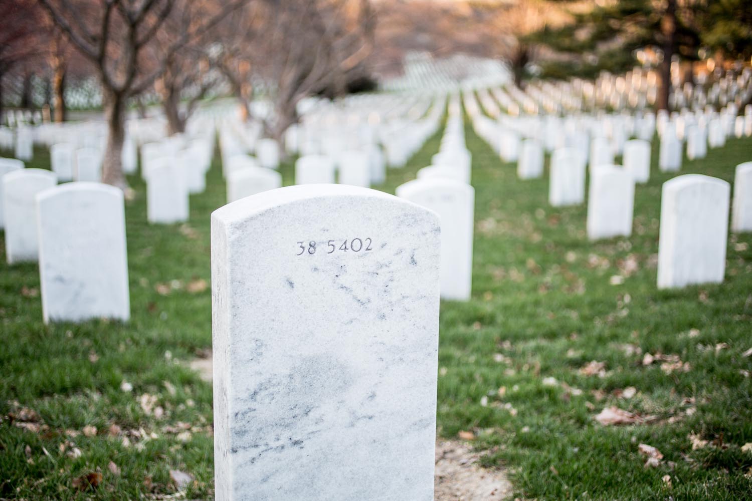 Arlington National Cemetery White Head Stones