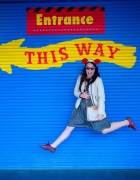 Bell Skirt and Gingam Shorts