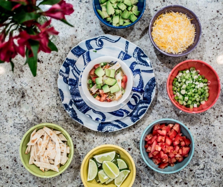 Easy Crock Pot Chicken Tortilla Soup