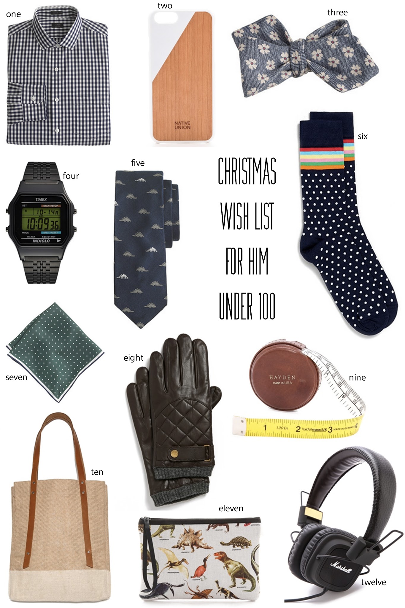 Christmas Gift Ideas for Him and Her Under $100 - Kelsey Bang