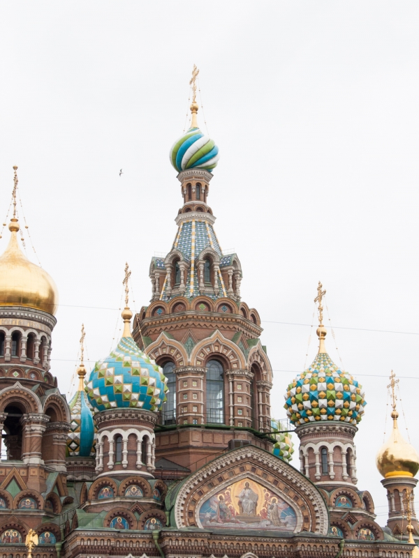 Church of the Savior on Spilled Blood in Saint Petersburg, Russia