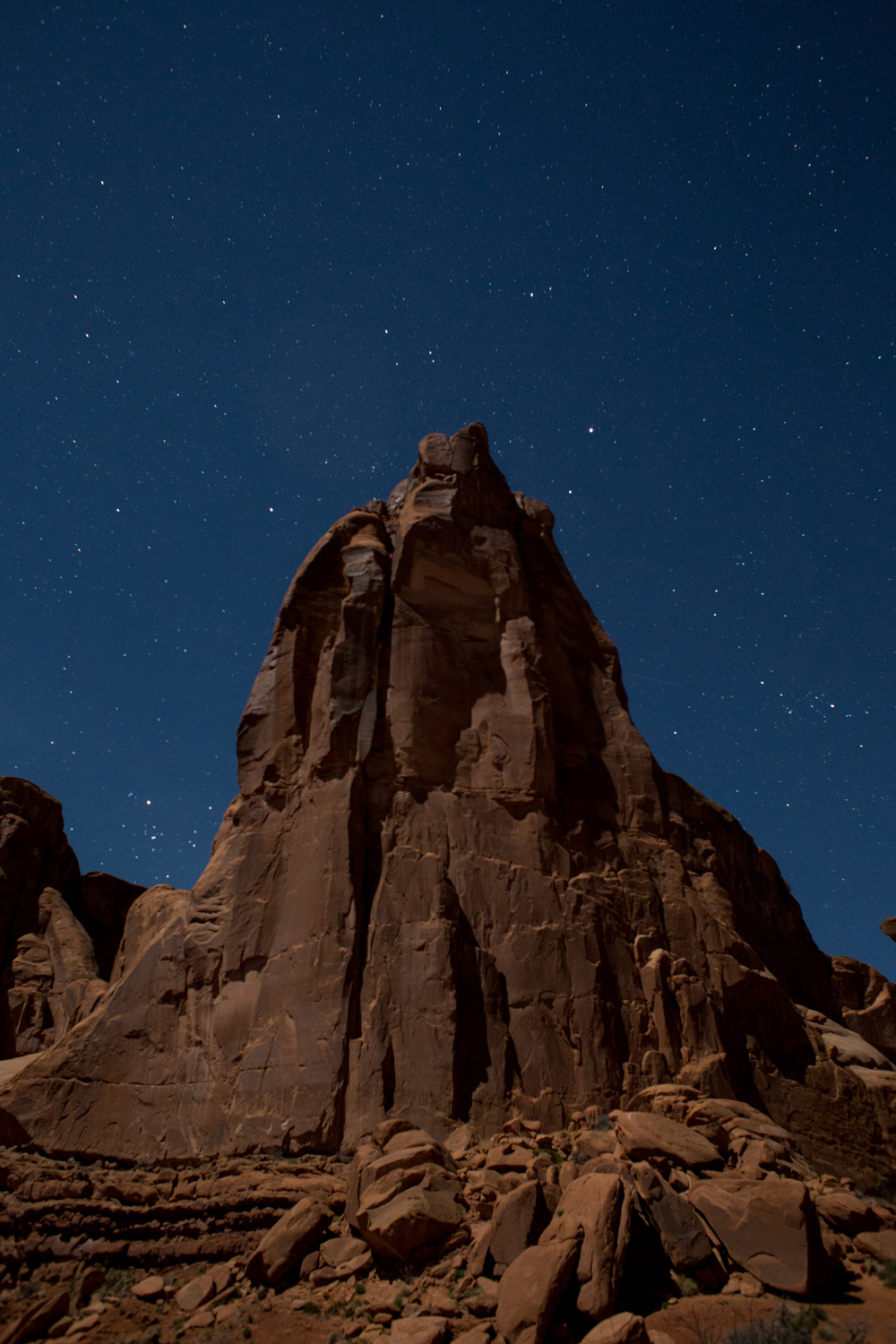 Star Night Shot Arches National Park