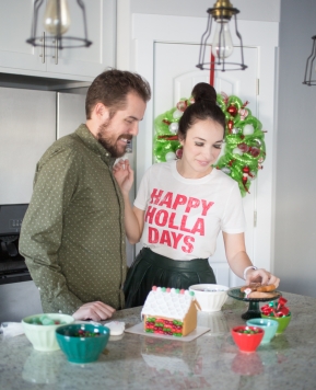 Gingerbread House Fun + VLOG