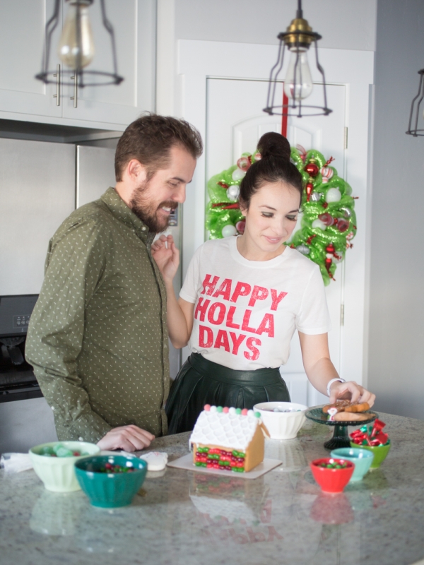 Gingerbread House Fun + VLOG