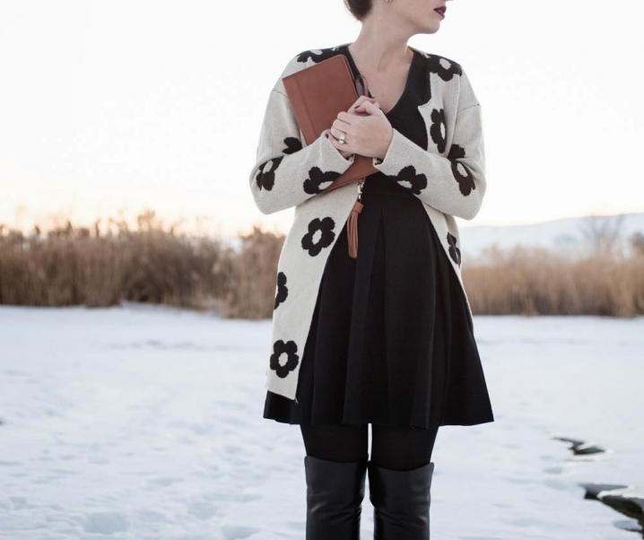 feeling floral with a side of new balance sneakers