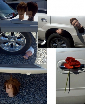 decapitated heads,DK, shepdogs, and a luau