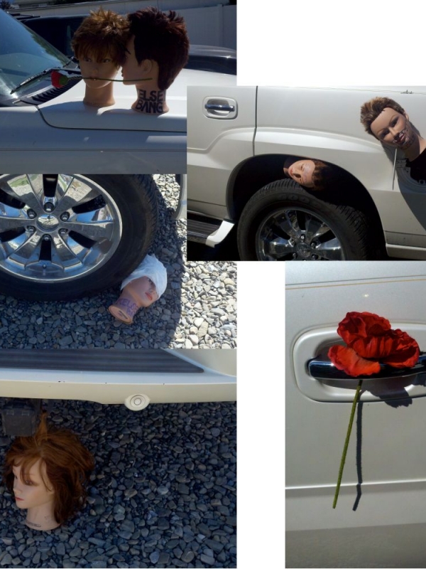 decapitated heads,DK, shepdogs, and a luau