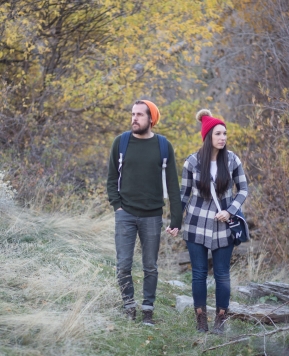 trekking through the wild