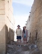 Heidi Braids and Floral Slacks