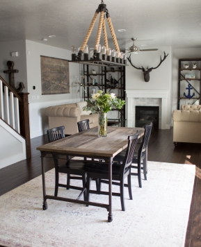 Our New Rug from Frontgate