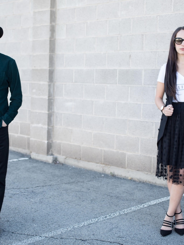 Corduroy and Polka Dots